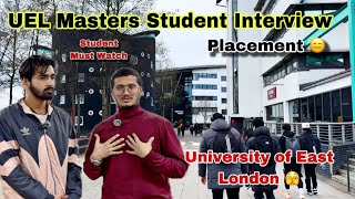 University of East London Student Interview Part 1  uel ❌Placement year Worthy or not MUST WATCH [upl. by Ettenajna698]