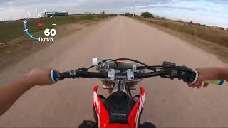 Top Speed Honda Crf 450R 2018 [upl. by Analaf521]