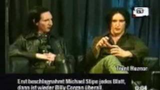 Marilyn Manson and Trent Reznor on Starfuckers Inc [upl. by Nagiem]