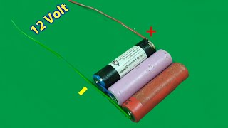 How to make 12v Lithium ion Battery [upl. by Winnah]