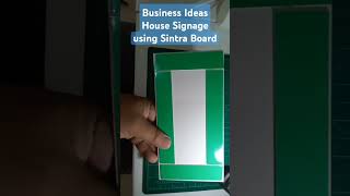 Business Idaa Using Sintra Board [upl. by Pahl]