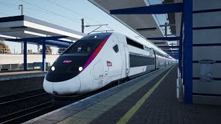 TGV Duplex 200 CM Train Sim World 4 PS5 [upl. by Eimas]