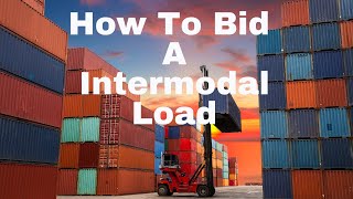 Freight Dispatcher  Bidding Intermodal Lane LIVE [upl. by Nerraj]