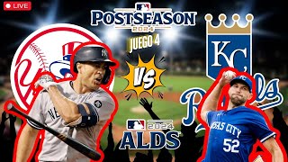 YANKEES de NUEVA YORK vs ROYALS de KANSAS CITY MLB Postseason EN VIVO  OCT 10 2024  LIVE [upl. by Ecile857]