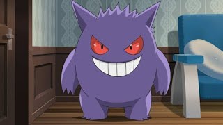 GastlyHaunter and Gengar Pokemon all Attacks pokemon gastly haunter gengar all new attacks [upl. by Swinton]