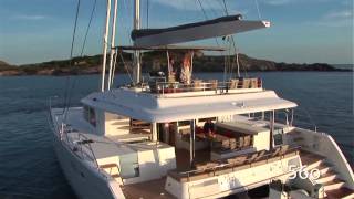 Visite guidée à bord du Lagoon 560 un catamaran du chantier CNB Lagoon [upl. by Airekal]