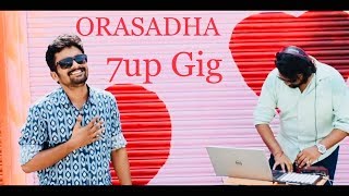 Orasaadha  7up Madras gig  cover by Shree J Kanth [upl. by Kramal495]