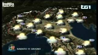 Tg1 Meteo  quot Domani Domenica 12 giugno bel tempoandate al marequot [upl. by Citarella]