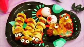 Ricette di Halloween per bambini salatini [upl. by Waki]