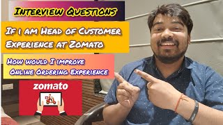 Zomato Interview Questions  ZAAP Position Do Apply [upl. by Warring911]