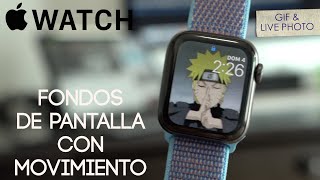 Los Mejores Fondos De Pantalla Animados En Tu Apple Watch [upl. by Aldon]