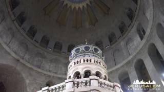 Tomb of Jesus  the Restroed Shrine EDICULE in JERUSALEM [upl. by Copland]