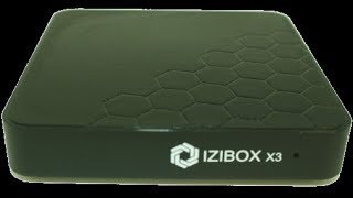 IZIBOX X3 with full openATV 63 as IPBOX [upl. by Aniuqahs908]