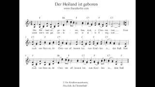 Der Heiland ist geboren [upl. by Nnahtebazile]