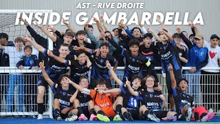 GAMBARDELLATOUR 5 AST 20 FC Rive Droite 33  linside du match [upl. by Annawot]