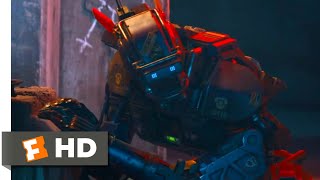 Crazy Gangsters VS Police Robots  Chappie  CLIP [upl. by Cariotta47]