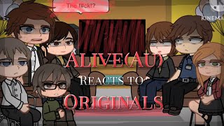 AliveAu Aftons react to their Originals    FNAF  MAAu [upl. by Athalee796]