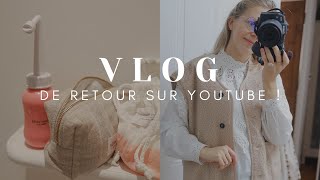 VLOG  Back on Youtube amp retour sur ma valise de maternité ce qui ma vraiment été utile [upl. by Ruhnke]