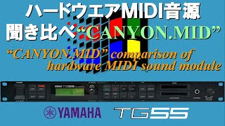 CANYONMID for YAMAHA TG55 [upl. by Leslee38]