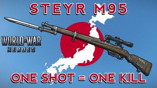 World War Heroes New Best Sniper STEYR M95 🔥 Upgrade And Review [upl. by Annawaj]