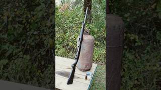 Browning Pump Shotgun 10 gauge vs LP Tank [upl. by Herb]