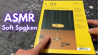 ASMR hojeando REVISTA sobre CAFÉ Café Aficionado No 2 Soft Spoken☕️ [upl. by Rodi866]