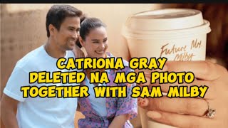 miss universe Catriona gray deleted engagement ring with boyfriend Sam milby [upl. by Lymn505]