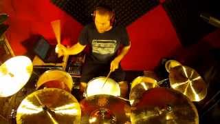 ★ EWAN DOBSON  quotAutumn Redquot  SESSION DRUMS by ZACK B  ★ [upl. by Akiem]