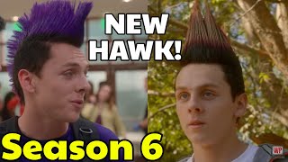 Hawks New amp Epic Mohawk In Cobra Kai Season 6 [upl. by Nairam305]