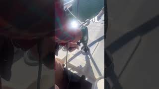 Upgrading Our Boats Windlass System sailboat shortsvideo [upl. by Airal]