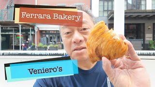 Ferrara Bakery and Venieros the Best NYC Desert Places [upl. by Delano]