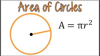 Find the Area of a Circle Given Radius Diameter or Circumference [upl. by Nishi]