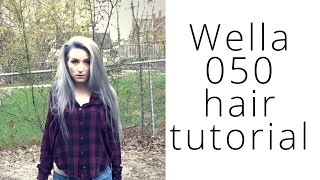 Gray Hair WHY Wella 050 tutorial [upl. by Fanning53]