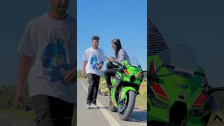 Don’t Miss The End Twist 😂😂 shorts zx10r youtubeshorts [upl. by Zumwalt981]