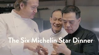 The Six Michelin Star Dinner  Food amp Wine [upl. by Assilla]