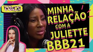 CAMILLA DE LUCAS ABRE O CORAÇÃO SOBRE JULIETTE NO BBB 21 [upl. by Ainek]