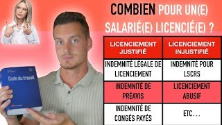 Les Indemnités De Licenciement [upl. by Allys]