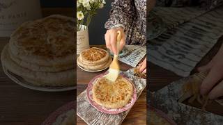 Whole wheat potato cheese bazlamaPatatesli peynirli bazlama [upl. by Ahseikan]