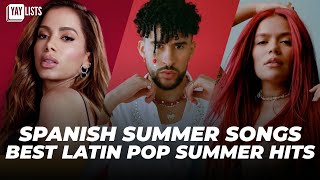 Spanish Songs Summer 2024 🏖️ BEST Pop Latin Music For Summer 2024 [upl. by Hasila30]