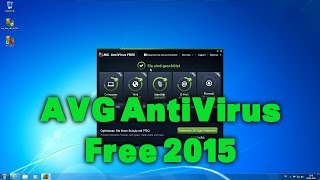 Überblick AVG AntiVirus FREE 2015 [upl. by Ynnaej209]