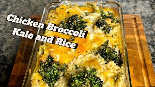 Chicken and Rice Casserole with Broccolini and Kale [upl. by Besnard]