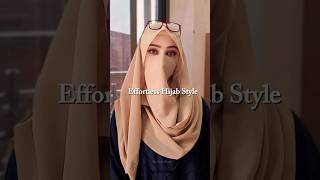 Effortless Classy hijab tutorial  hijab Style W Niqab DrSidra9oor youtubeshorts hijab shorts [upl. by Oinotnaocram935]