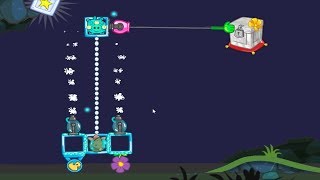 Bad Piggies  CATCH MARBLE CRATE WITH ALIEN KITE [upl. by Ahsrats744]