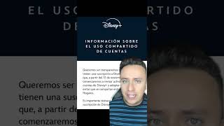 Adios a las cuentas compartidas en Disney plus disney disneyplus cuentascompartidas adios [upl. by Gold]