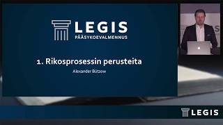 Legiksen Johdantokurssi osa 15 Prosessioikeus osa 2 [upl. by Ahsiemal339]