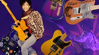 PRINCE amp Mad Cat Hohner Telecaster Tribute   Info on Originals  Replicas  ReIssues [upl. by Tychonn]