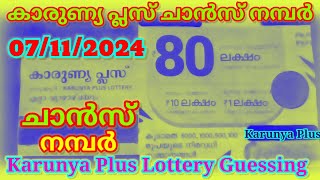 07112024  കാരുണ്യ പ്ലസ് ലോട്ടറി ചാൻസ് നമ്പർ  Karunya plus lottery guessing number  Sreenivasan [upl. by Arob]