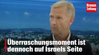 Nach GeheimdienstLeaks Überraschungsmoment ist dennoch auf Israels Seite  kronetv Nachgefragt [upl. by Barrett]