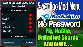 Swordigo Mod Menu v35  Unlimited Shards  swordigo [upl. by Ahsocin344]