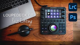 LOUPEDECK CT  Editing in Lightroom amp Photoshop REALLY FAST [upl. by Eugirne]